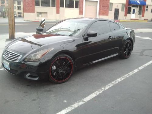 2008 infiniti g37s 2-door coupe blacked out!!!!