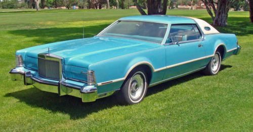 1976 lincoln mark iv ginenchy sinature series, 35,500 miles, no reserve
