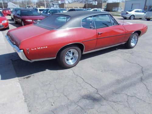 1968 Pontiac LEMANS 2DR HT (THAT  G T O  LOOK) VERY STRAIGHT NUMBER MATCHING, US $16,985.00, image 2
