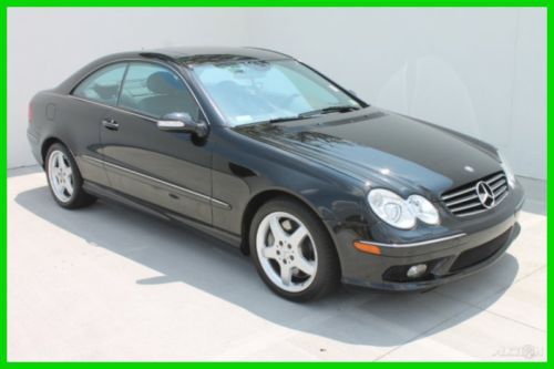 2004 mercedes-benz clk500 coupe 27k miles*navigation*sunroof*1owner clean carfax