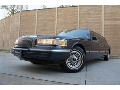 1997 lincoln towncar stretch limousine executive only 39k original mile must see