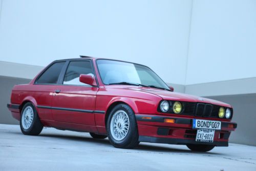 1991 bmw 318is base coupe 2-door 1.8l e30 straight body no rust and clear title