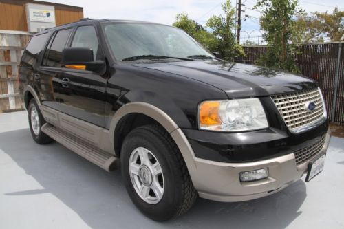 2004 ford expedition eddie bauer 2wd suv 100k low miles 8 cylinder  no reserve