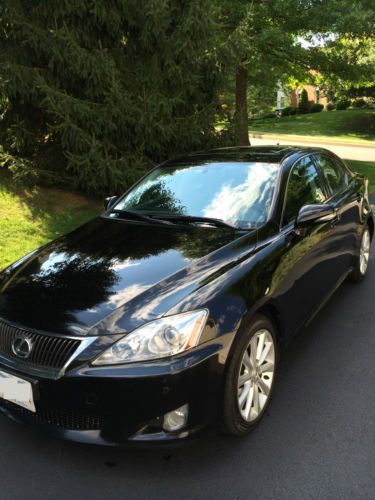 2009 lexus is250 sedan 4-door 2.5l