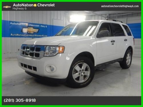 Suv used xlt 2011 white automatic v6 4wd 4x4 clean one owner warranty special