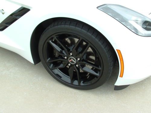 White on Black, Z51, Black wheels, spoiler and mirrors, performance exhaust, US $54,900.00, image 7
