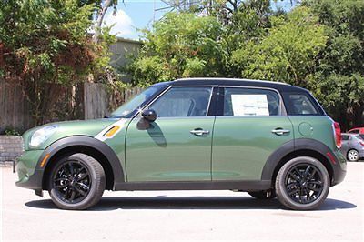 Mini cooper countryman fwd 4dr new suv manual gasoline 1.6l 4 cyl jungle green m