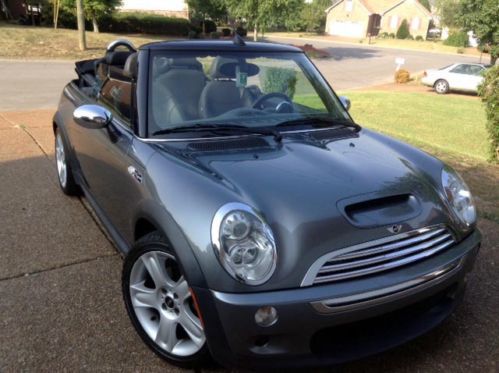 Mini cooper s convertible 2006 silver excellent cond needs good home