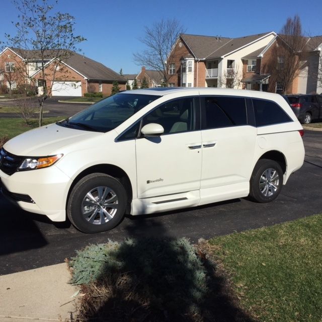 2015 honda odyssey wheelchair accessible van