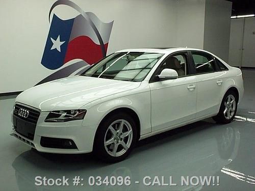 2009 audi a4 2.0t premium awd sunroof htd leather 45k texas direct auto