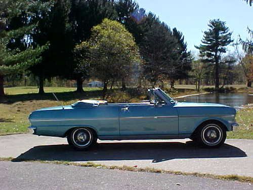 1963  chev  nova  convertible  paddock  magazine  cover  car