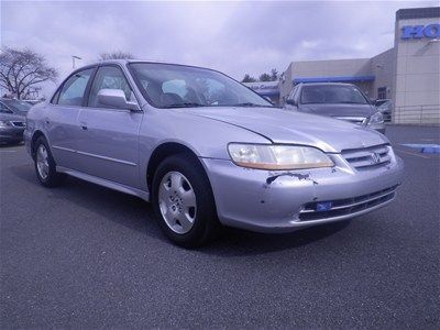 02 honda accord ex sedan leather salvage no reserve