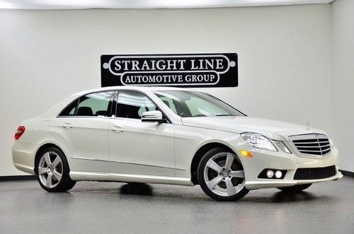 2010 mercedes benz e350 sport, p1, white/black