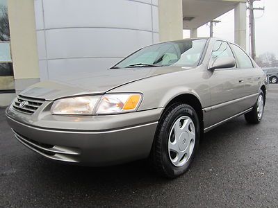 1998 toyota camry le v6 sedan auto loaded clean pwr all low miles no reserve!!!