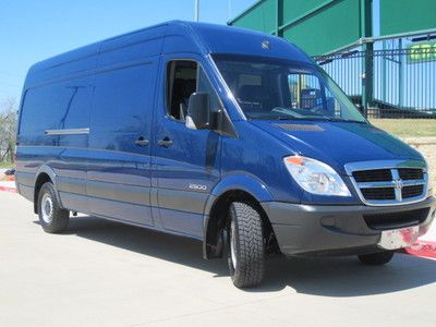 See this texas own 2008 dodge sprinter high top and long bed