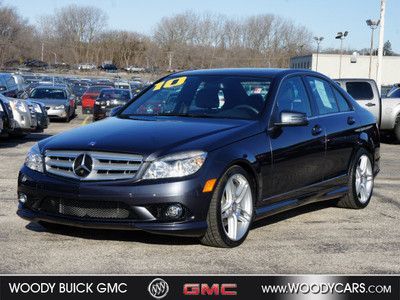 C300 3.0l 4matic nav heated memory seats sunroof new tires amg rims one owner