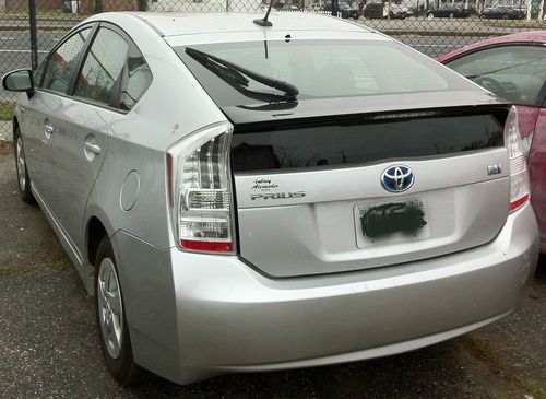 2011 toyota prius 2011 hybrid silver all highway miles 52mpg