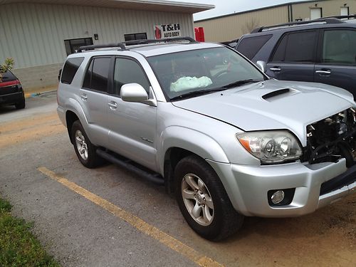 2006 toyota 4runner sport, repairable, rebuildable, clean title, not salvage