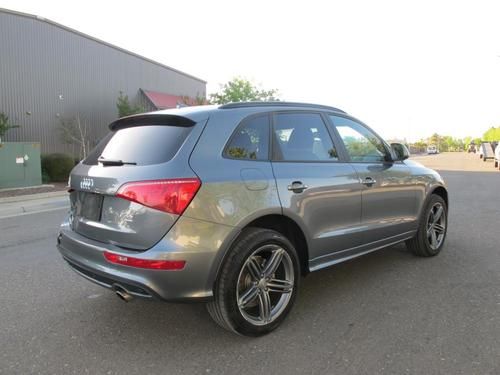 2012 audi q5 s-line quattro awd damaged wrecked rebuildable salvage low miles !!