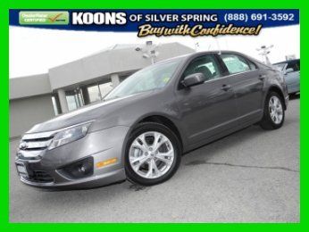 2012 ford fusion se fwd sedan-1 owner!! certified pre-owned!! excellent value!!!