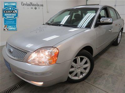 2006 ford five hundred limited awd heated leather sunroof carfax finance 9795