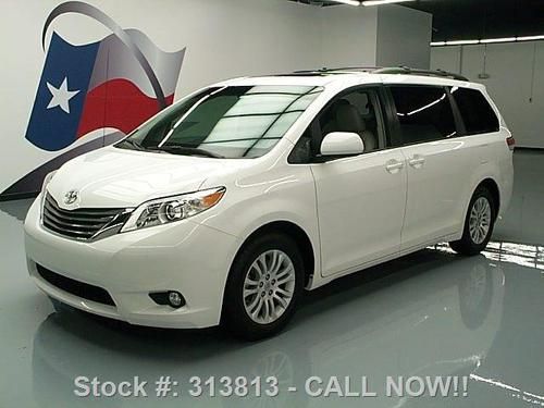 2013 toyota sienna xle 8pass leather rear cam 396 miles texas direct auto