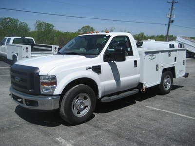 2008 ford f350 srw 9' maintainer utility