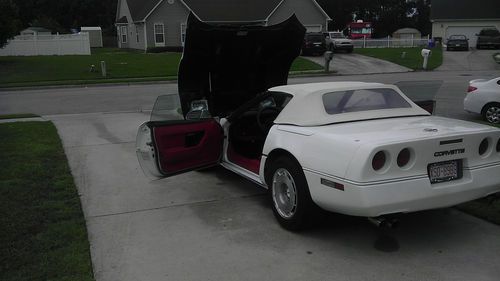 1987 corvette convertible with zz4 crate engine
