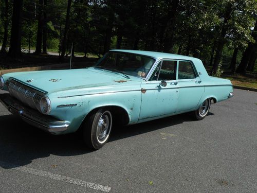 1963 dodge 330  car