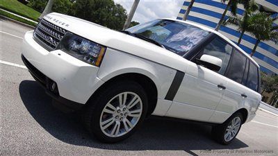 2010 land rover range rover hse luxury 4wd extra clean msrp $91,000