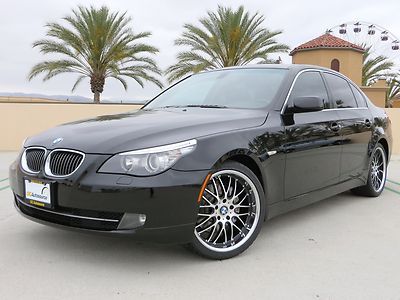 2008 bmw 528i trade in custom wheels low low price must see 535i 550i m5 wow!!