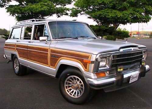 1988 jeep grand wagoneer - stock, one-owner original; ready to drive anywhere !!