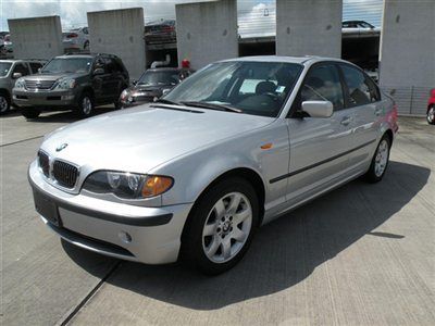 2005 bmw 325i sedan silver/black automatic sunroof..high miles/low $$  *fl