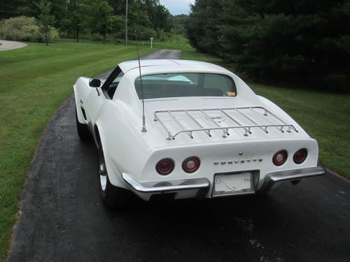 1973 corvette coupe numbers matching project car selling at no reserve