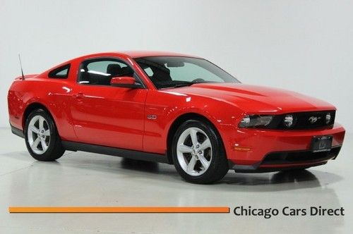 12 mustang gt 5.0 coupe 6-speed spoiler cold air premium sound 22k clean rare
