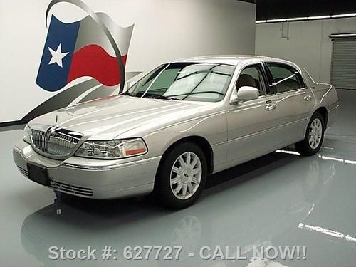 2009 lincoln town car signature ltd heated leather 31k! texas direct auto