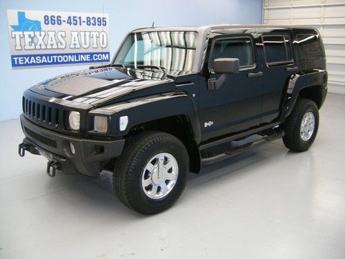 We finance!!!  2007 hummer h3 4x4 auto roof heated leather monsoon tow 16 rims!
