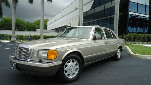 1990 mercedes benz 560sel survivor all original unmolested florida 2 owners