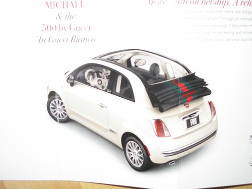 2012 fiat 500c lounge gucci special edition