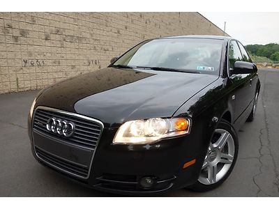 Audi a4 2.0t quattro awd heated leather sunroof free autocheck no reserve