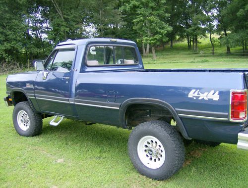 1992 dodge 2500 4x4