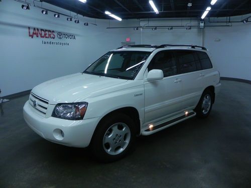 2004 toyota highlander limited 3.3l one owner! clean car fax!