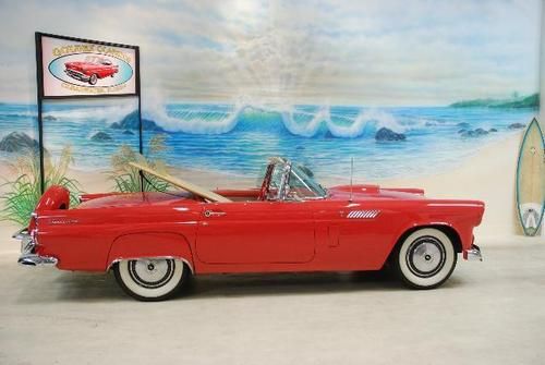 56 ford thunderbird " auto with power steering "