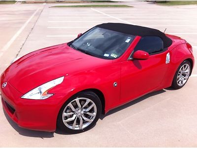 2010 nissan 370z roadster touring leather, cooled seats, certified with warranty