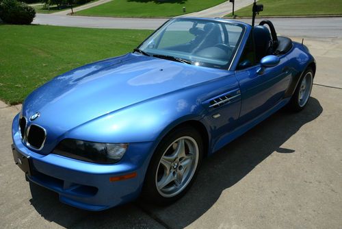 Find used 1999 BMW Z3 M Roadster Convertible Estoril Blue ... Find used 1999 BMW Z3 M Roadster Convertible Estoril Blue ...