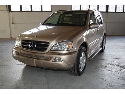 2003 ml500 4matic with navigation system, low miles
