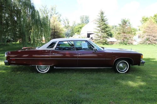 1976 oldsmobile ninety eight regency 455 rocket delta 88 mint! 72,000 miles olds