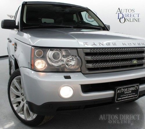 We finance 2007 land rover range rover sport hse 4wd 78k clean carfax navi htsts