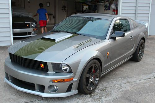 P51b mustang 2009 jack roush gray coupe super charged v8 limited edition #30-51