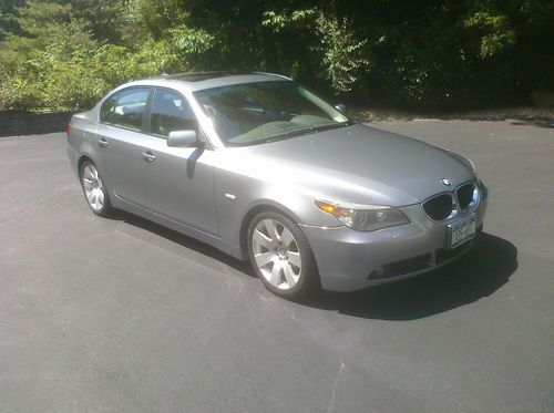 2004 bmw 530i sedan 4-door 3.0l - sports and premium packages - one owner